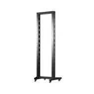 19'' 37U Atviras rėmas viengubas 550x600 (juodas)